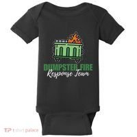 Dumpster Fire Response Team Funny Dumpster Fire Meme Baby Bodysuit thumb 0