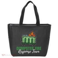 Dumpster Fire Response Team Funny Dumpster Fire Meme Tote Bag thumb 0