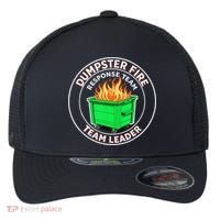 Dumpster Fire Response Team Leader  Flexfit Unipanel Trucker Cap thumb 0