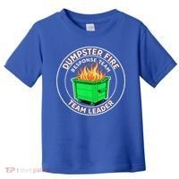 Dumpster Fire Response Team Leader  Toddler T-Shirt thumb 0