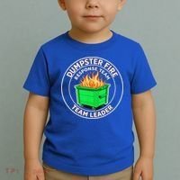 Dumpster Fire Response Team Leader  Toddler T-Shirt thumb 2
