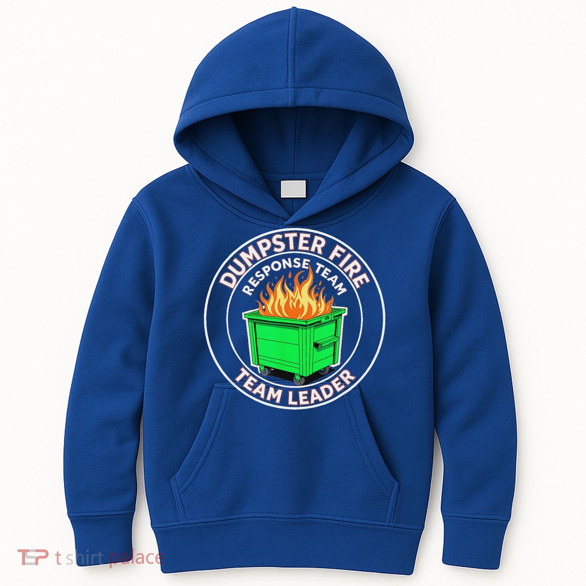 Dumpster Fire Response Team Leader  Kids Hoodie