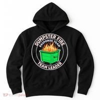 Dumpster Fire Response Team Leader Funny Work Humor Hoodie thumb 0