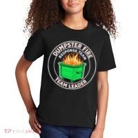 Dumpster Fire Response Team Leader Funny Work Humor Kids T-Shirt thumb 2