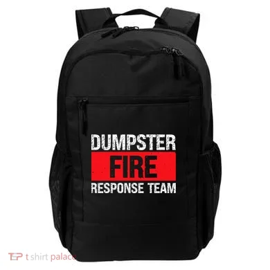 Dumpster Fire Response Team Backpack