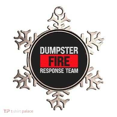Dumpster Fire Response Team Ornament