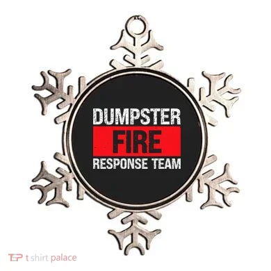 Dumpster Fire Response Team Ornament