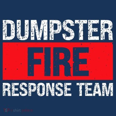 Dumpster Fire Response Team Ladies Heavyweight Boxy Pullover Hoodie