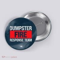 Dumpster Fire Response Team Button thumb 0