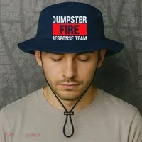 Dumpster Fire Response Team Bucket Hat thumb 2