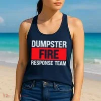 Dumpster Fire Response Team Women's Tank Top thumb 2