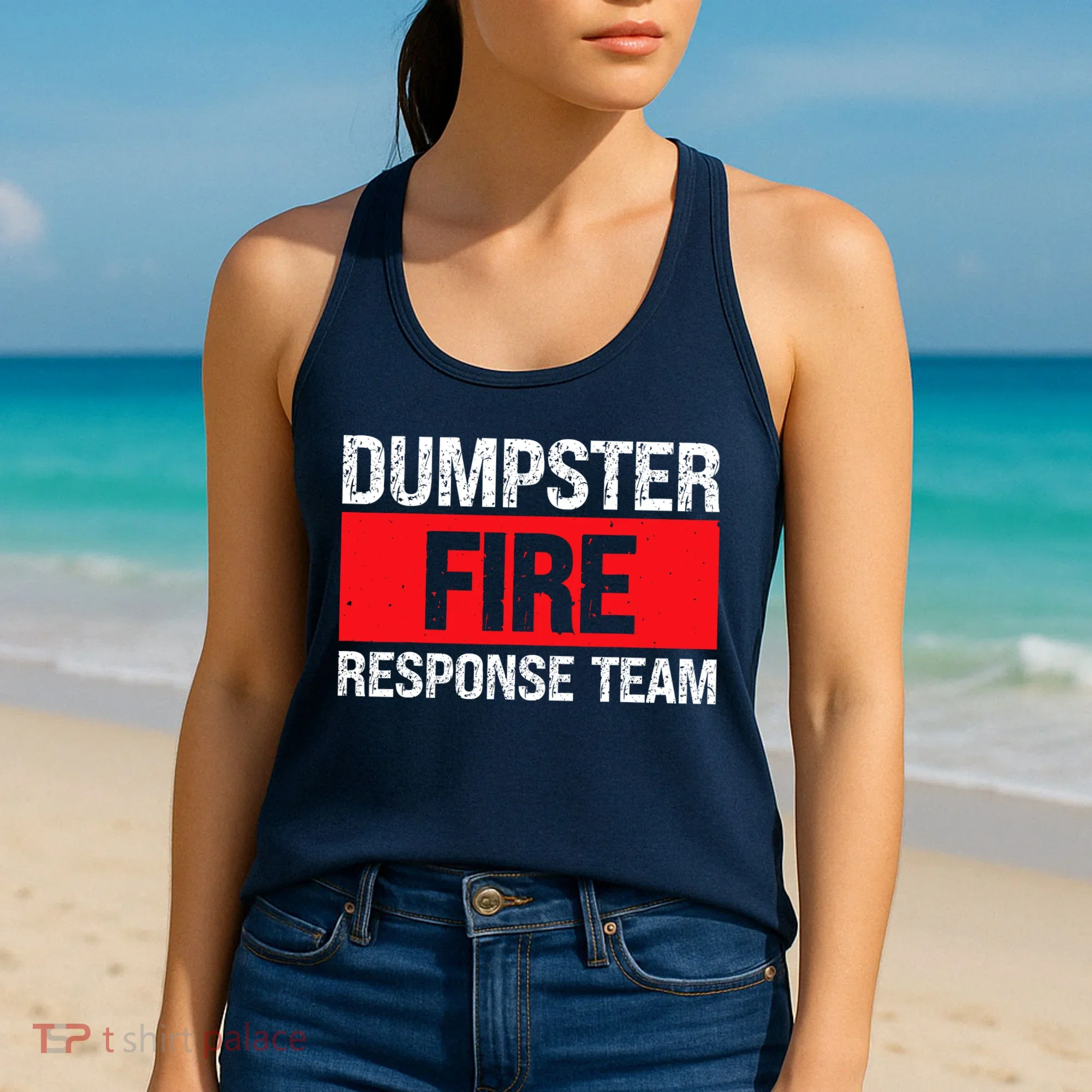 Dumpster Fire Response Team Women's Tank Top