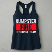 Dumpster Fire Response Team Women's Tank Top thumb 3