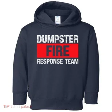 Dumpster Fire Response Team Toddler Hoodie