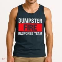 Dumpster Fire Response Team Tank Top thumb 3