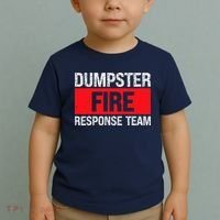 Dumpster Fire Response Team Toddler T-Shirt thumb 2