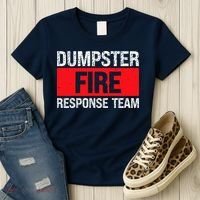 Dumpster Fire Response Team Women's T-Shirt thumb 3