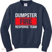 Dumpster Fire Response Team Kids Sweatshirt thumb 0