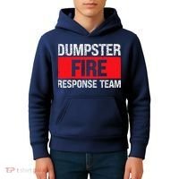 Dumpster Fire Response Team Kids Hoodie thumb 4