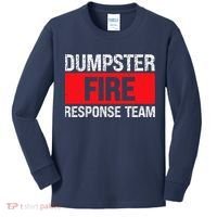 Dumpster Fire Response Team Kids Long Sleeve Shirt thumb 0