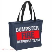 Dumpster Fire Response Team Tote Bag thumb 2