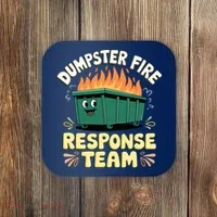 Dumpster Fire Response Team Coaster thumb 0