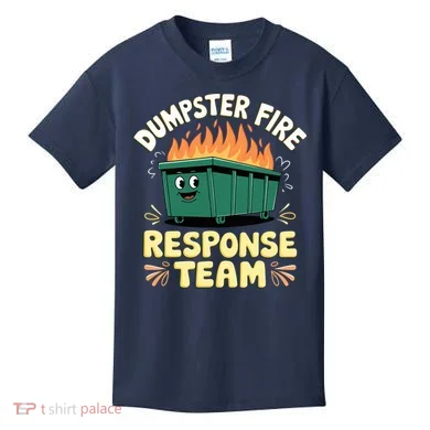 Dumpster Fire Response Team Kids T-Shirt