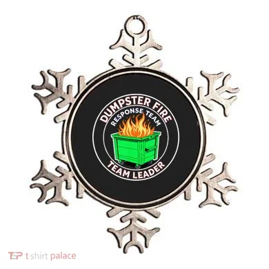 Dumpster Fire Response Team Leader Ornament