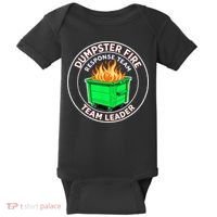 Dumpster Fire Response Team Leader Baby Bodysuit thumb 0