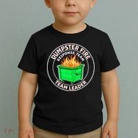 Dumpster Fire Response Team Leader Toddler T-Shirt thumb 2