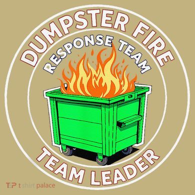 Dumpster Fire Response Team Leader Cooling Performance Long Sleeve Crew