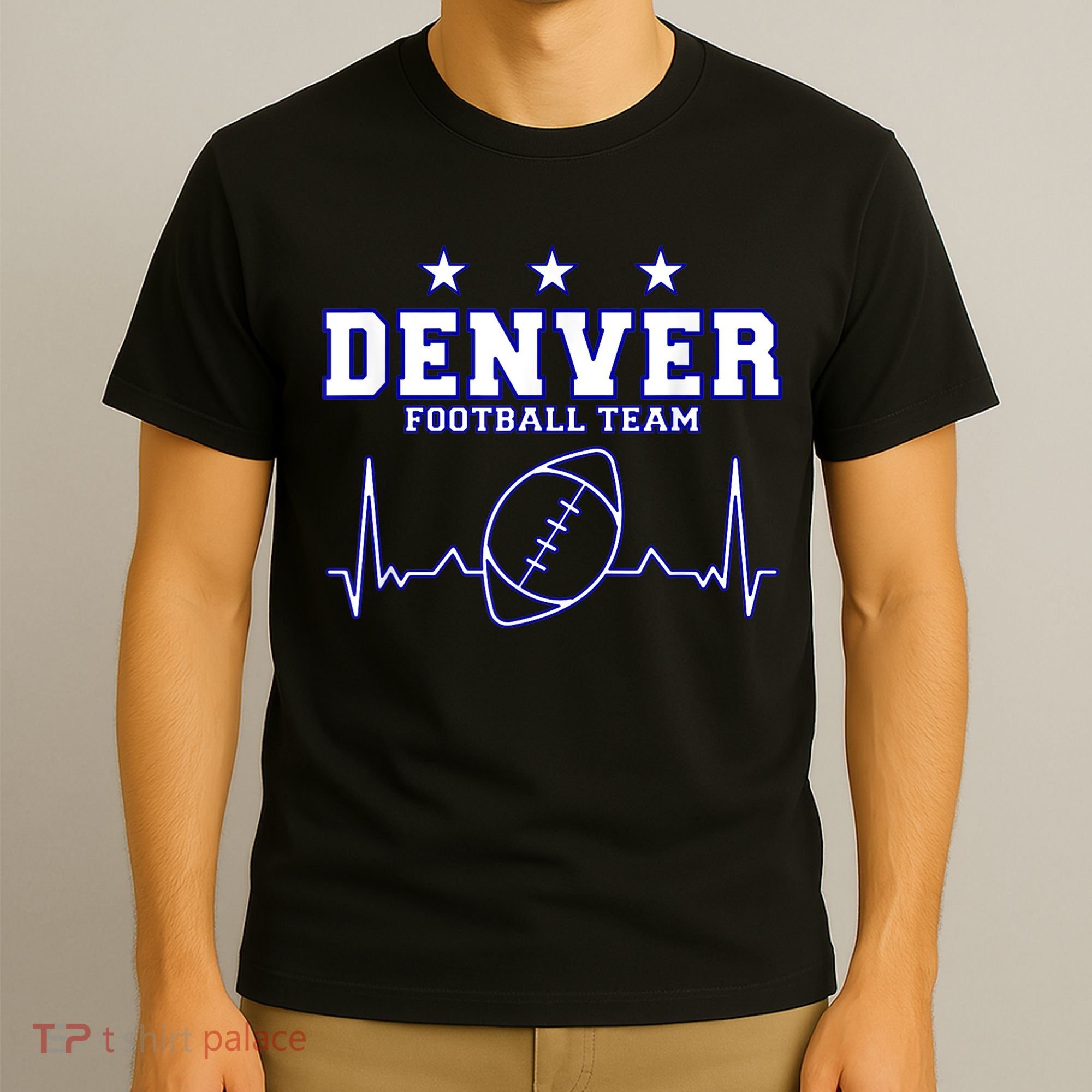 Denver Football Shirt I Football Tshirt I Colorado Bronco T-Shirt