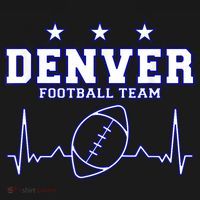 Denver Football Shirt I Football Tshirt I Colorado Bronco T-Shirt thumb 7
