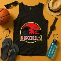 Distressed Funny 'S 'S Birthday Gift Zilla Gift Tank Top thumb 4