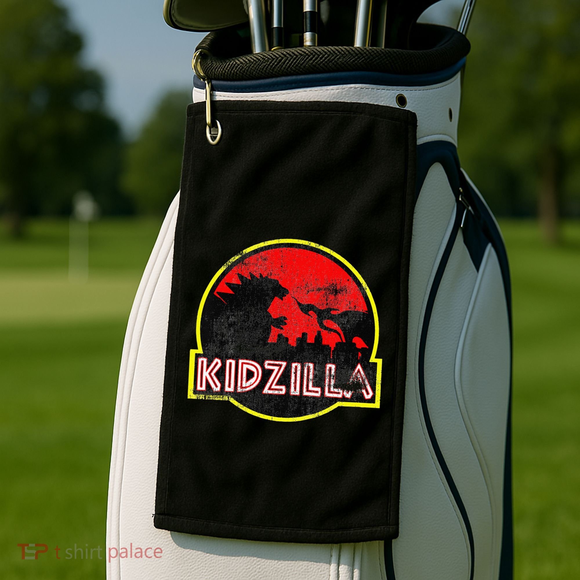 Distressed Funny 'S 'S Birthday Gift Zilla Gift Golf Towel