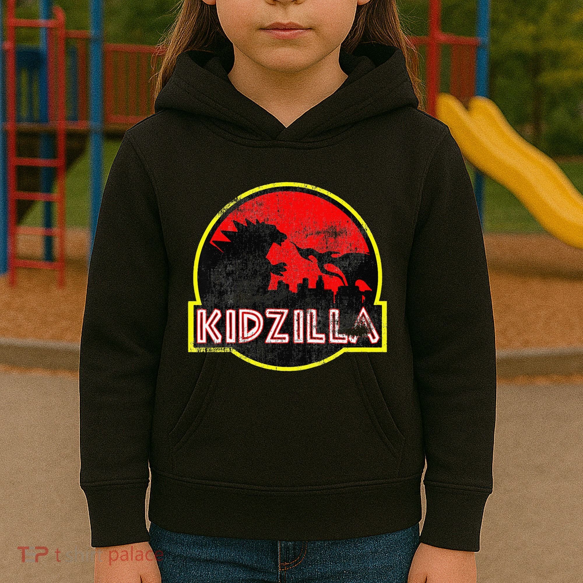 Distressed Funny 'S 'S Birthday Gift Zilla Gift Kids Hoodie
