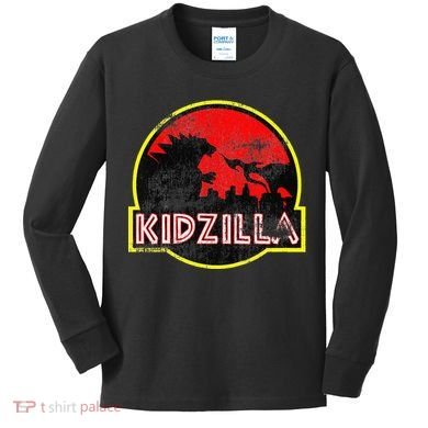 Distressed Funny 'S 'S Birthday Gift Zilla Gift Kids Long Sleeve Shirt