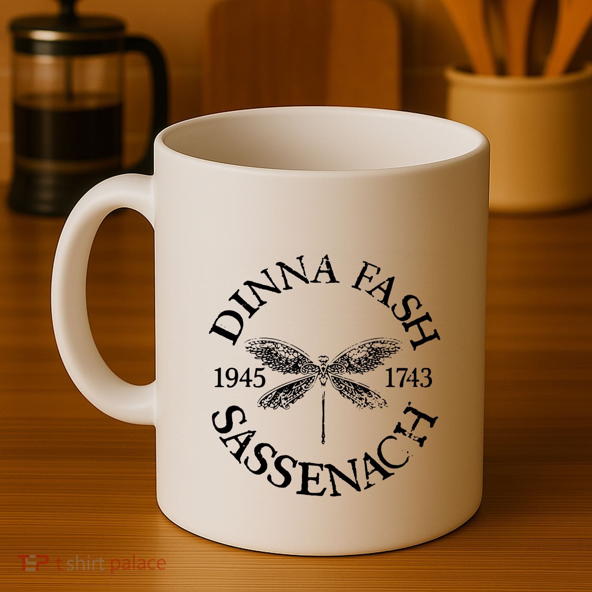Dinna Fash Sassenach Coffee Mug