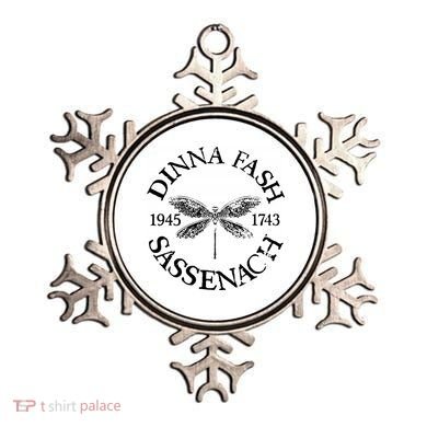 Dinna Fash Sassenach Ornament