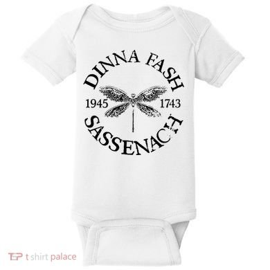 Dinna Fash Sassenach Baby Bodysuit