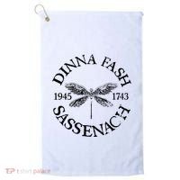 Dinna Fash Sassenach Golf Towel thumb 0
