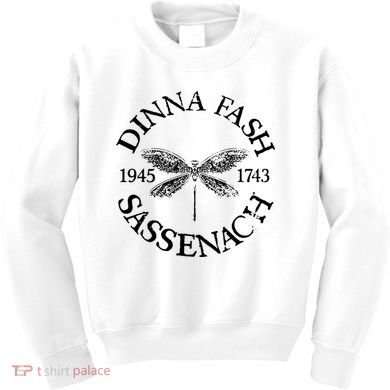 Dinna Fash Sassenach Kids Sweatshirt