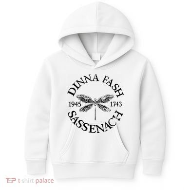 Dinna Fash Sassenach Kids Hoodie