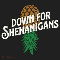 Down For Shenanigans Swinger Couple Upside Down Pineapple Women's Sweatshirt thumb 2
