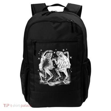 Dancing Frog Stars Vintage Backpack