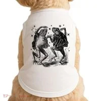 Dancing Frog Stars Vintage Doggie Tank thumb 0