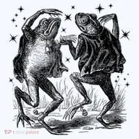 Dancing Frog Stars Vintage Doggie Tank thumb 4