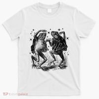 Dancing Frog Stars Vintage T-Shirt thumb 0