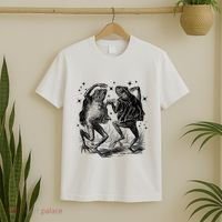 Dancing Frog Stars Vintage T-Shirt thumb 2
