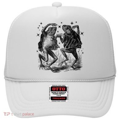 Dancing Frog Stars Vintage Hat